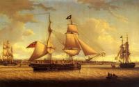 Salmon, Robert - Ship off Liverpool